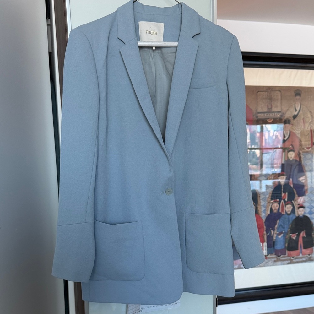 Maje Sky Blue Jacket